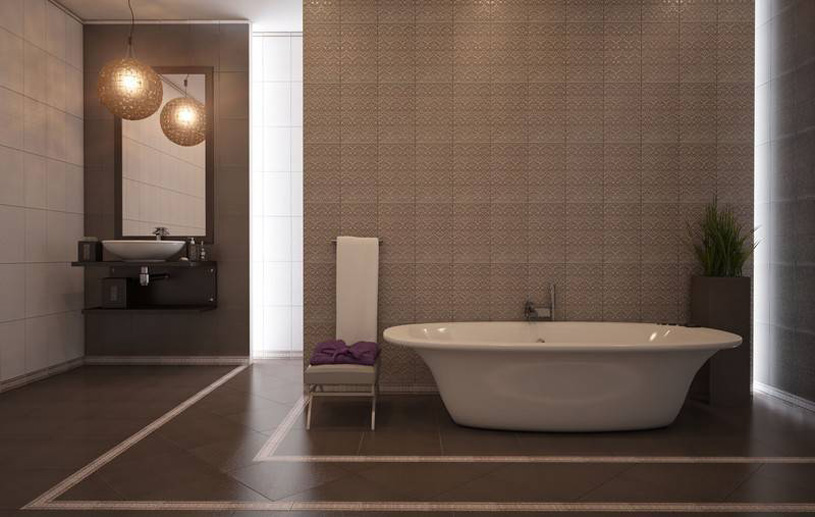 Отделка ванной комнаты плиткой: идеи и выбор материала для нескучного интерьера