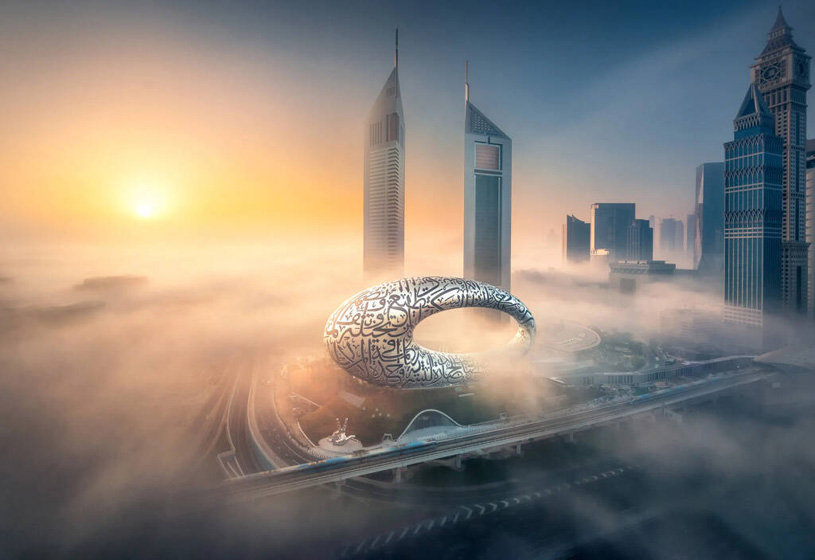 Dubai. Museum of the Future, Dubai, Photo by Ahmad Annaji