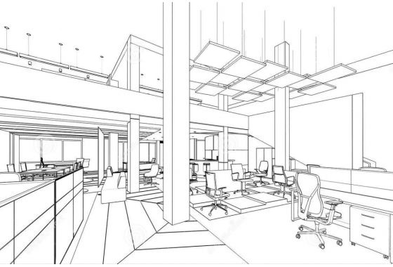 дизайн офисного пространства