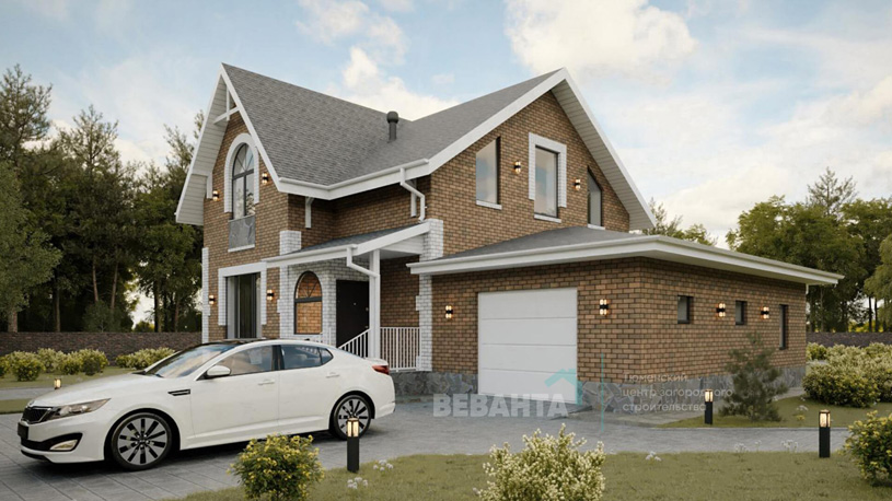 Московский центр загородного строительства «Веванта». Проект дома «Аркадия»