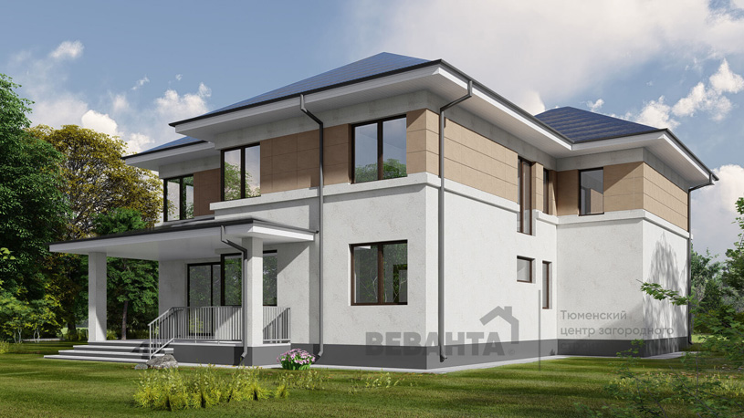 Московский центр загородного строительства «Веванта». Проект дома «Даймонд»