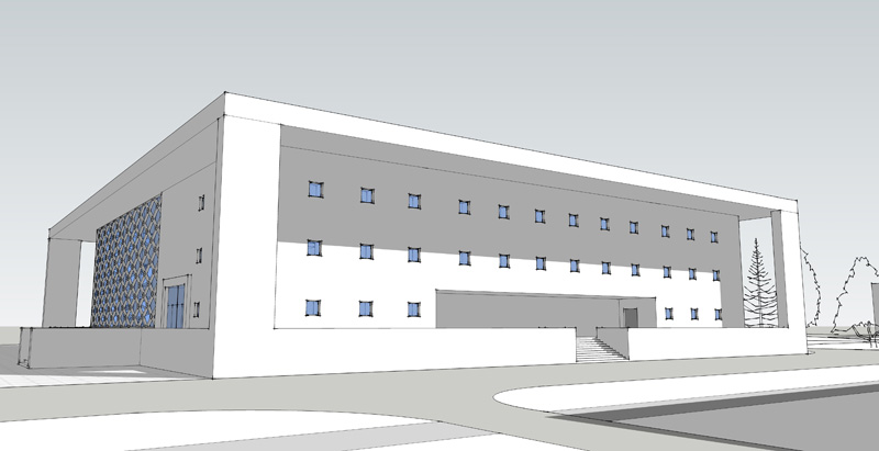 Проект реконструкции ДК «Академия» в новосибирском Академгородке. Архитектор Дмитрий Антонов