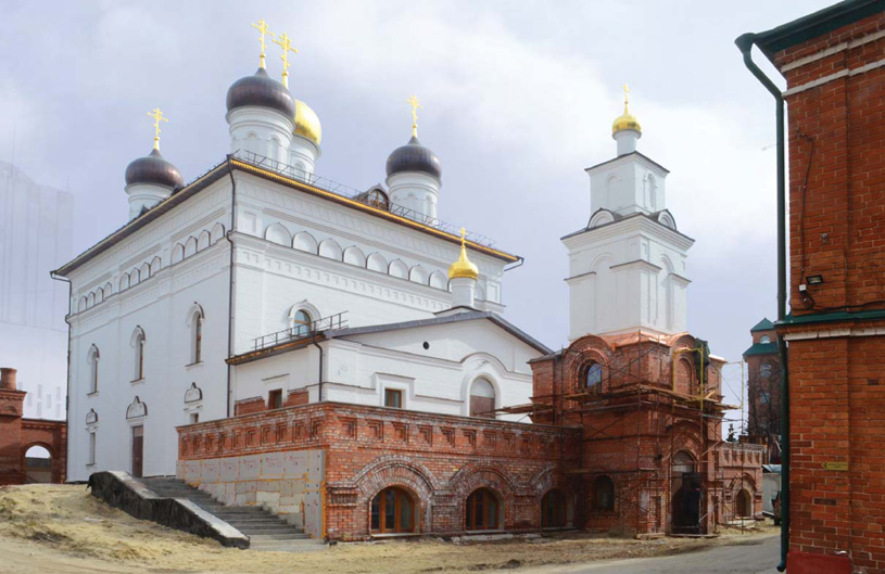 проект воссоздания собора в честь образа Спаса Нерукотворного в Симбирском Спасском женском монастыре