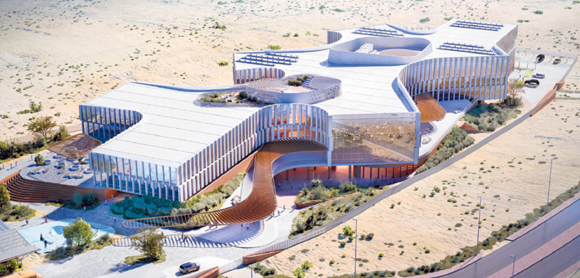 Проект Инновационной школы в Дубае. Архитектурное бюро IND