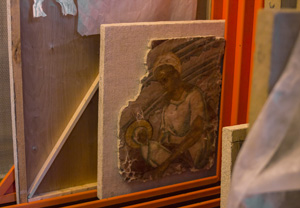 Фрески калязинского монастыря вернулись в Музей архитектуры после реставрации