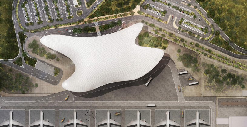 Новый аэровокзальный комплекс аэропорта Геленджик