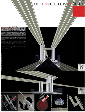 Миры Эль Лисицкого / Worlds of El Lissitzky: Atelier Rang. Licht Wolken Bügel / Свет горизонтального небоскрёба